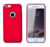 Apple iPhone 6 Plus/ iPhone 6s Plus - Remax Super Leather Θήκη Σιλικόνης Κόκκινο RM2-053-RED Apple iPhone 6 Plus/ iPhone 6s Plus - Remax Super Leather Θήκη Σιλικόνης Κόκκινο RM2-053-RED